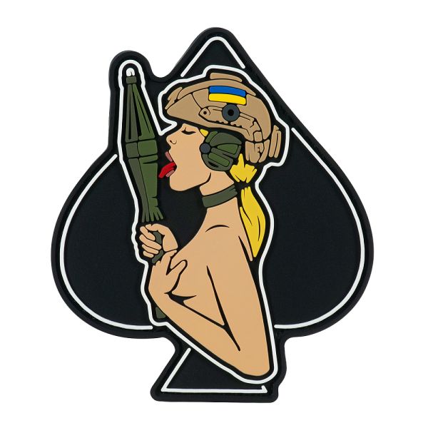 Brand Element нашивка (PVC) Піка-дівчина Yellow/Coyote