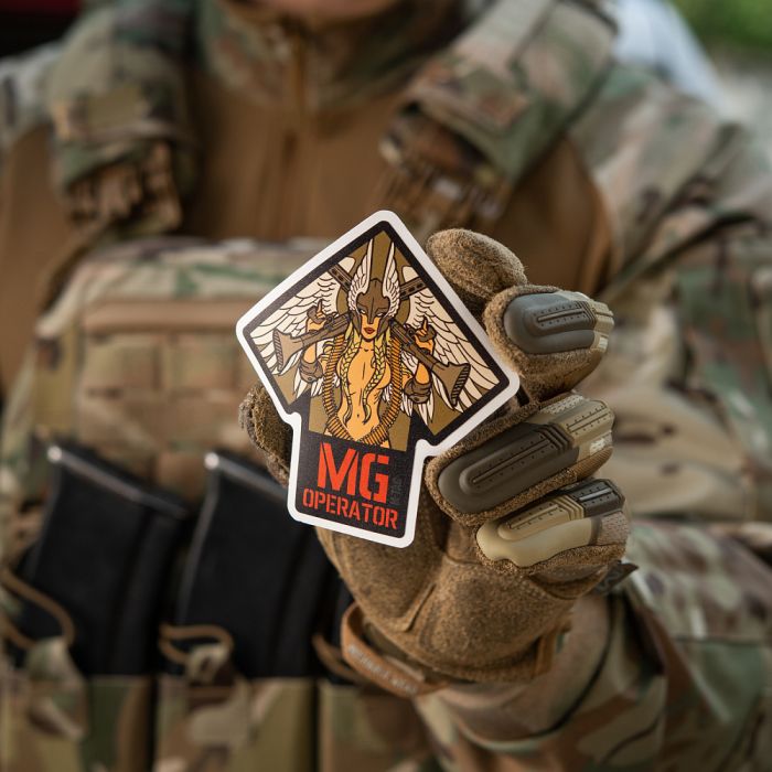 M-Tac наклейка MG Operator Red/Coyote