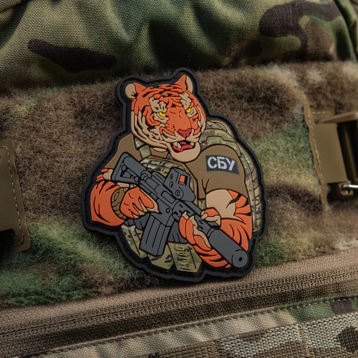 M-Tac нашивка Тигр СБУ PVC