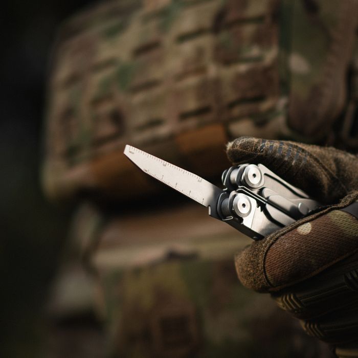 M-Tac мультитул Type 12 Steel/Damascus