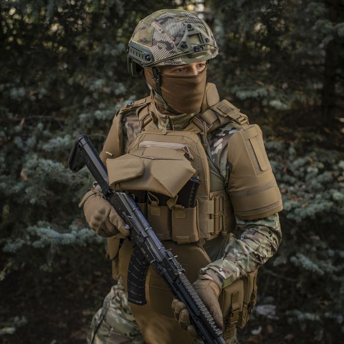 M-Tac Горжет з балістичними пакетами 1 клас захисту Elite Gen.II Coyote