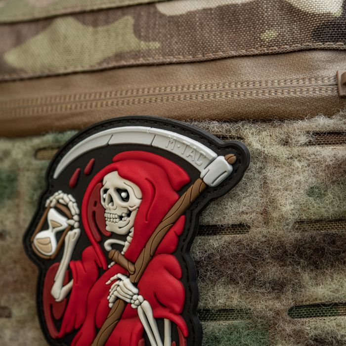 M-Tac нашивка Time PVC Black/Red