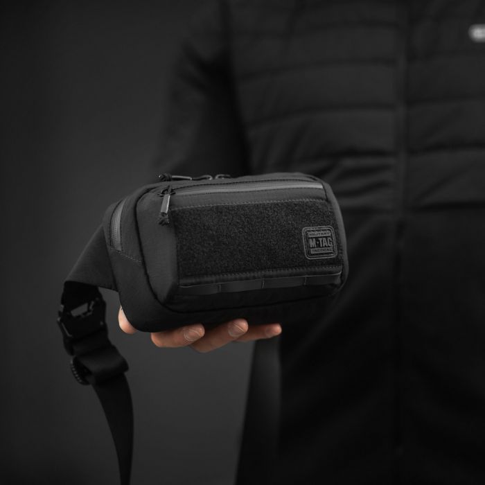 M-Tac сумка City Waist Bag з липучкою Lite-NR Elite Black