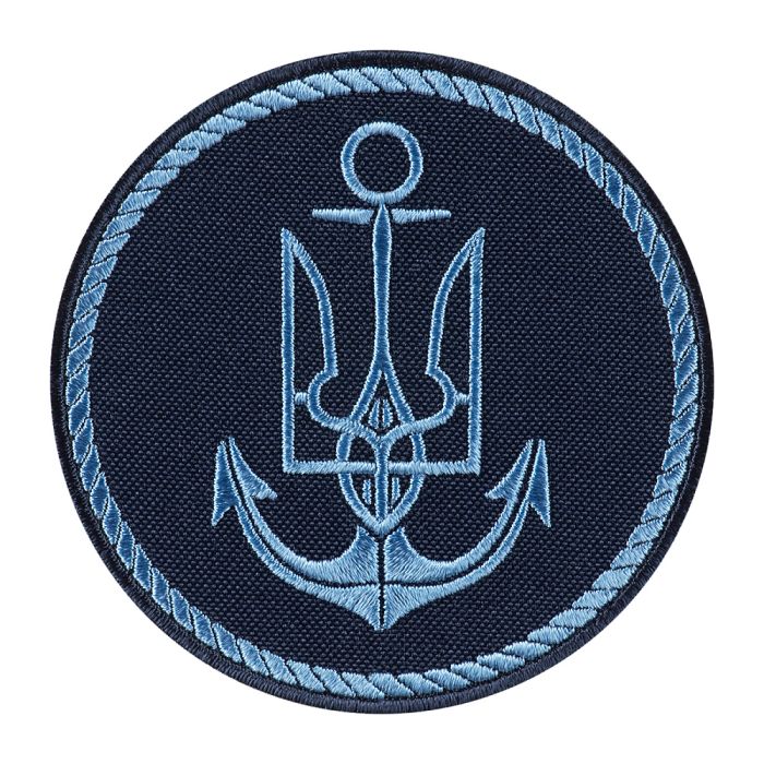 Шеврон ВМС ЗСУ синій
