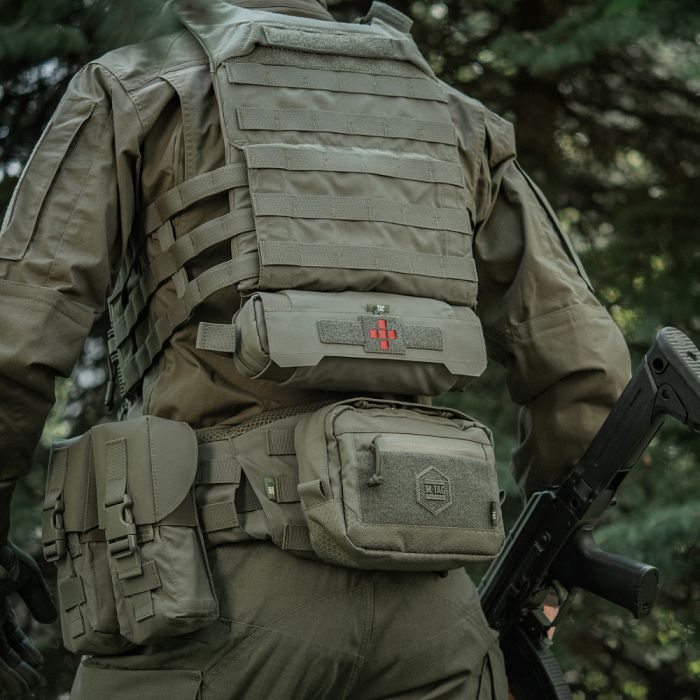 M-Tac підсумок медичний горизонтальний ROLL Elite Ranger Green