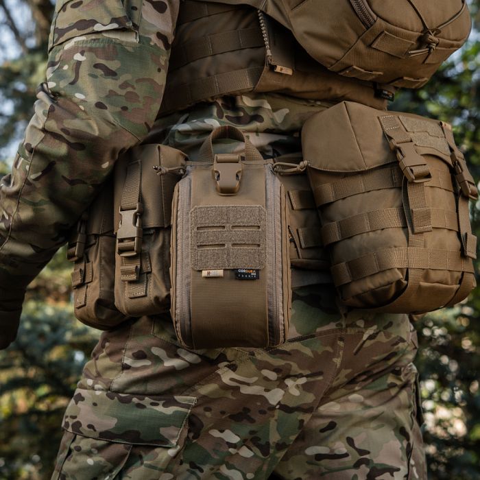 M-Tac підсумок медичний Elite Rip Off Gen.II Coyote