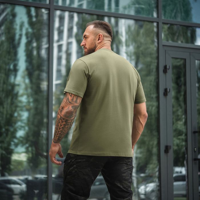 M-Tac футболка Cotton Hard Oversize Light Olive