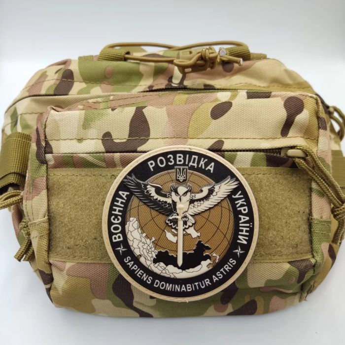 Шеврон ПВХ ВРУ сова койот об'ємний