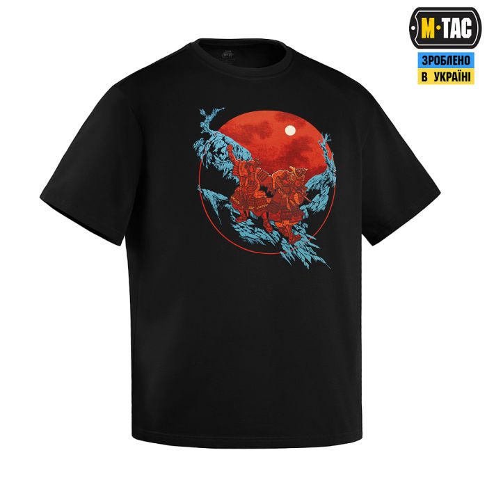M-Tac футболка Two Samurai Oversize Cotton Hard Black