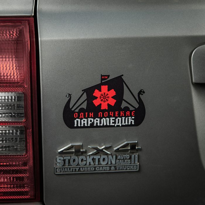 M-Tac наклейка Viking Evac Black