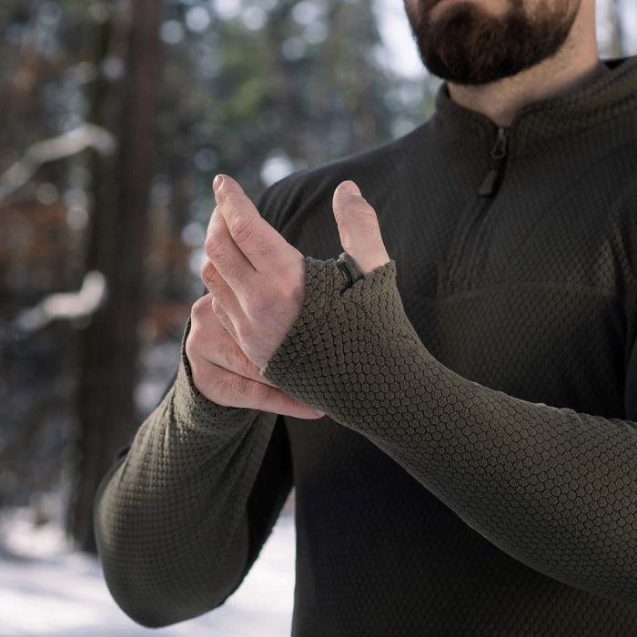 M-Tac термосорочка фліс Delta Level 2 Hex Dark Olive