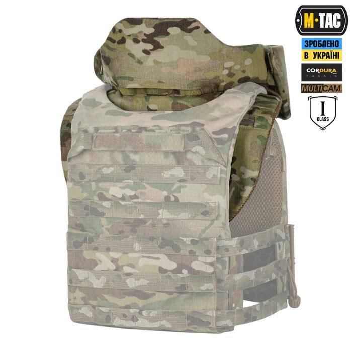 M-Tac Горжет сумісний з активними навушниками 1 клас захисту Elite Multicam