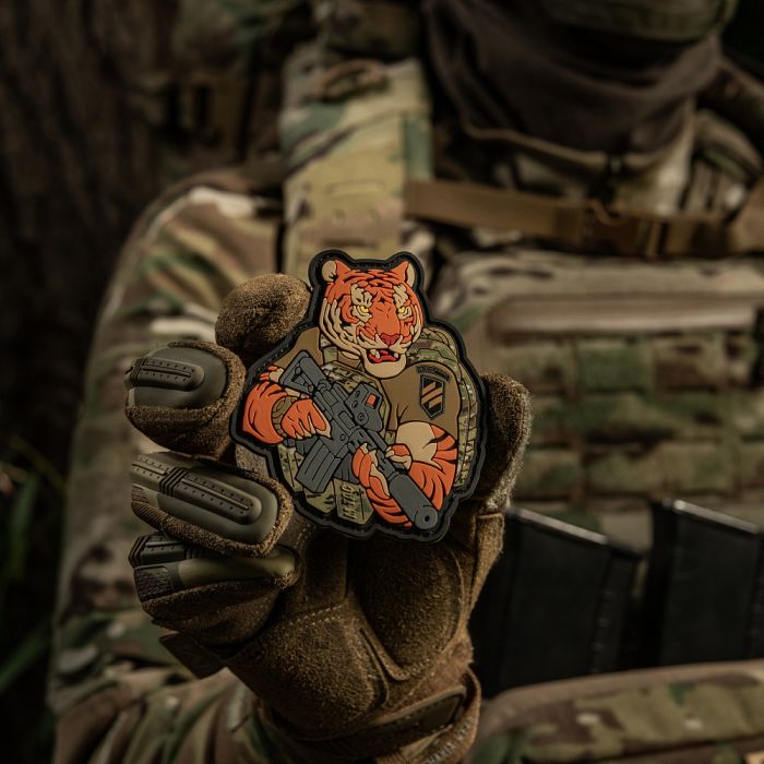 M-Tac нашивка Тигр 3-тя окрема штурмова бригада PVC