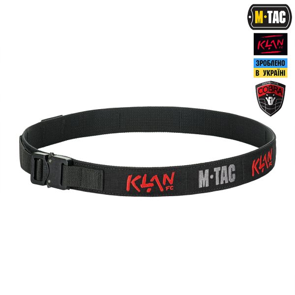 M-Tac ремінь KLAN Cobra Buckle Belt Black