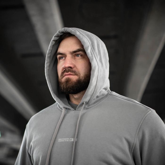 M-Tac кофта Hoodie Born by Revolution Oversize Hard Light Grey