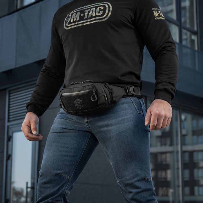 M-Tac сумка Waist Bag Hex Black