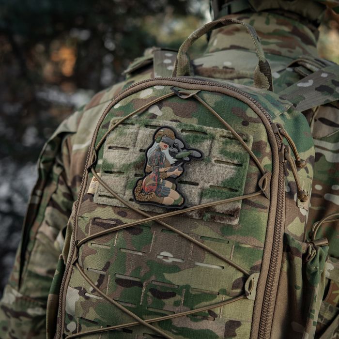 M-Tac нашивка Tactical girl №6 PVC Якудза V2