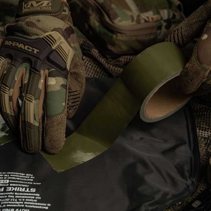 M-Tac армований скотч 50 мм 10 м олива