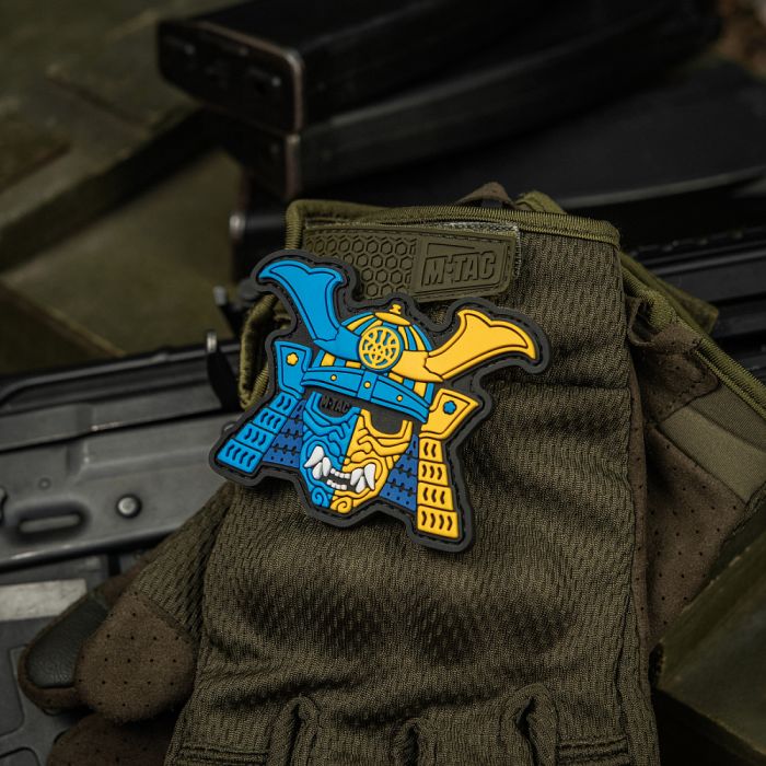 M-Tac нашивка Маска Самурая (PVC)