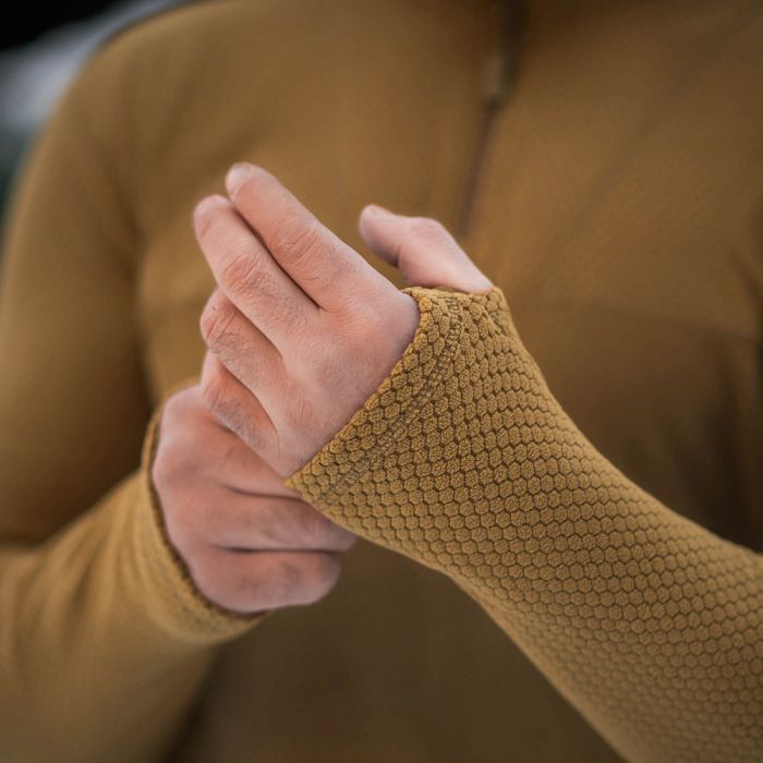 M-Tac термосорочка фліс Delta Level 2 Hex Coyote