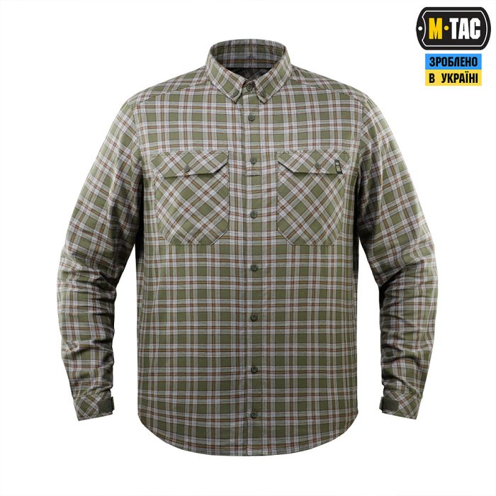M-Tac сорочка Lumberjack Cotton Shirt Olive/Grey