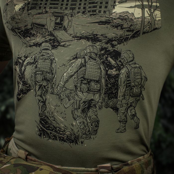 M-Tac футболка EVAC Light Olive