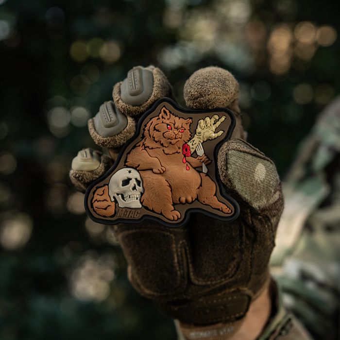 M-Tac нашивка Окопний Кіт Coyote
