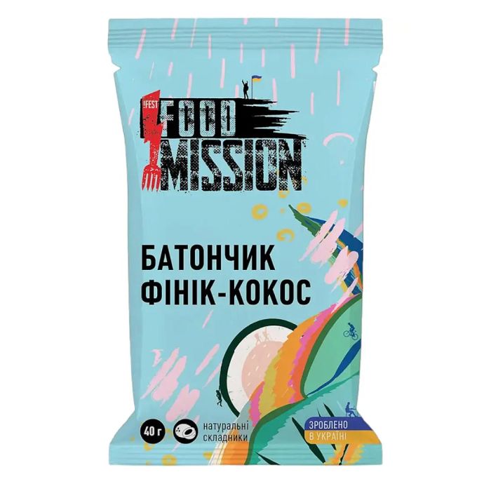 !FestFoodMission Батончик фінік-кокос