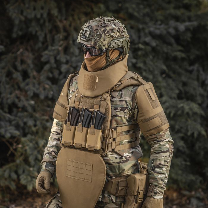 M-Tac Горжет з балістичними пакетами 1 клас для Cuirass QRS Coyote
