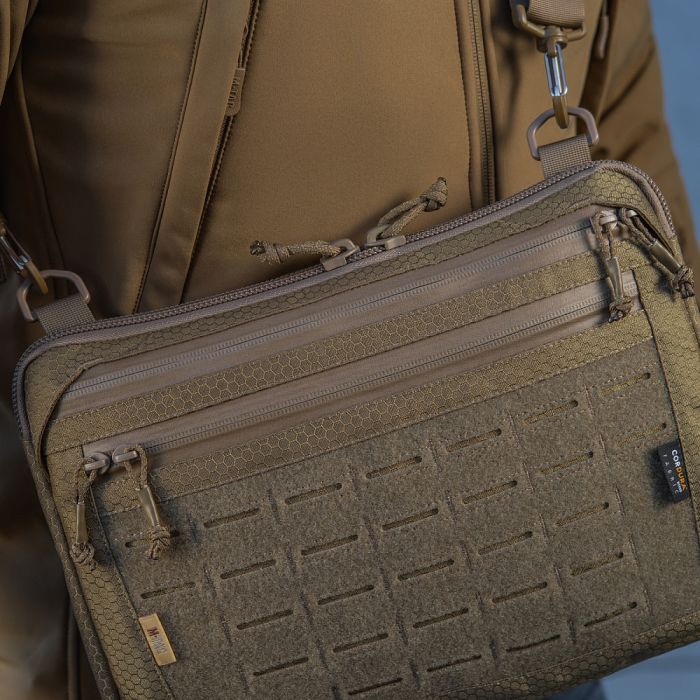 M-Tac сумка Admin Bag Large Elite з липучкою Hex Coyote