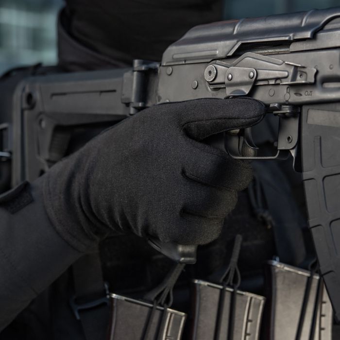 M-Tac рукавички Nomex Sport Leather Black