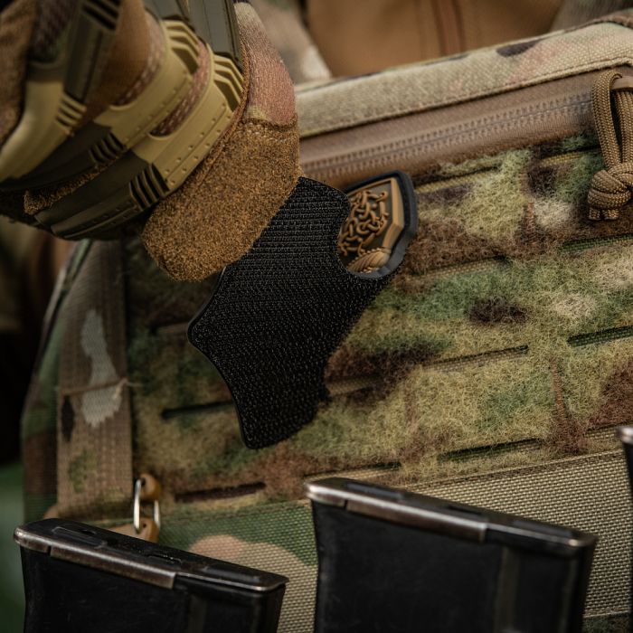 M-Tac нашивка Mjölnir Large PVC Coyote