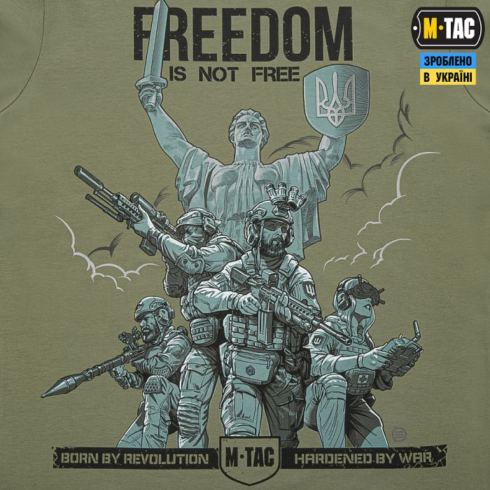 M-Tac футболка Freedom Light Olive