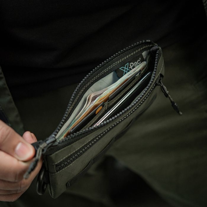 M-Tac гаманець горизонтальний з карабіном X-Pac Elite Ranger Green
