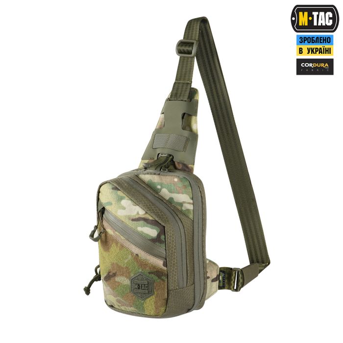 M-Tac сумка Sling Pistol Bag Elite Hex з липучкою Multicam/Ranger Green