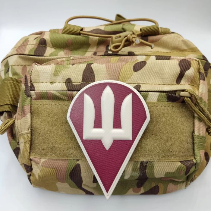 Шеврон ПВХ Десантно-штурмових військ Збройних сил України об'ємний