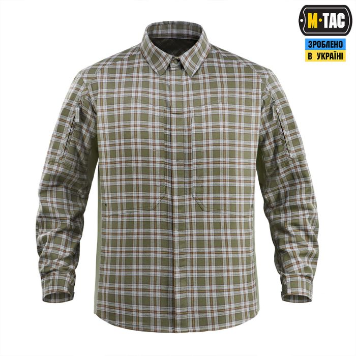 M-Tac сорочка Tactical Cotton Shirt Olive/Grey
