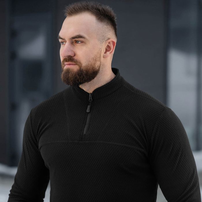 M-Tac термосорочка фліс Delta Level 2 Hex Black