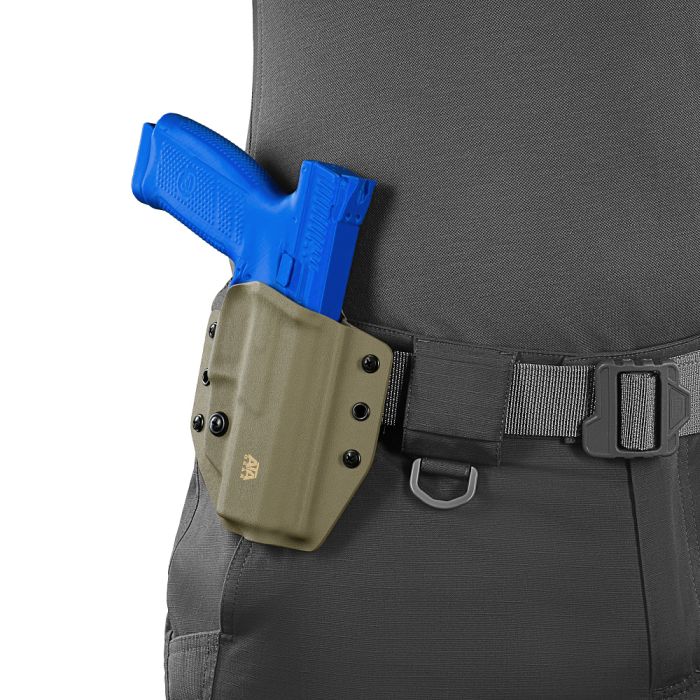 ATA Gear кобура модель Hit Factor ver.1 для зброї CZ P10-F / SC Flat Dark Earth - Spring правша