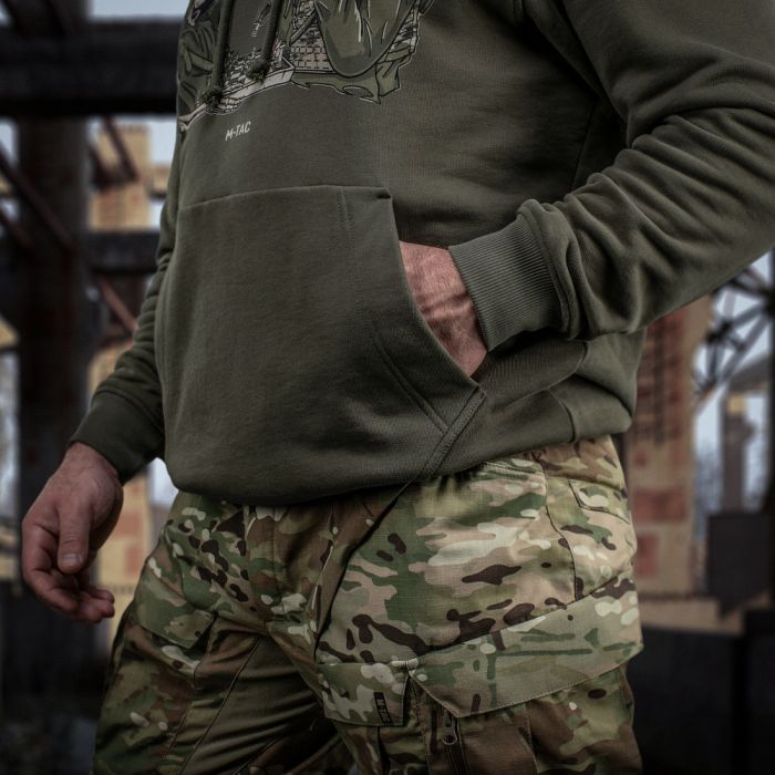 M-Tac кофта Hoodie Time Oversize Hard Ranger Green
