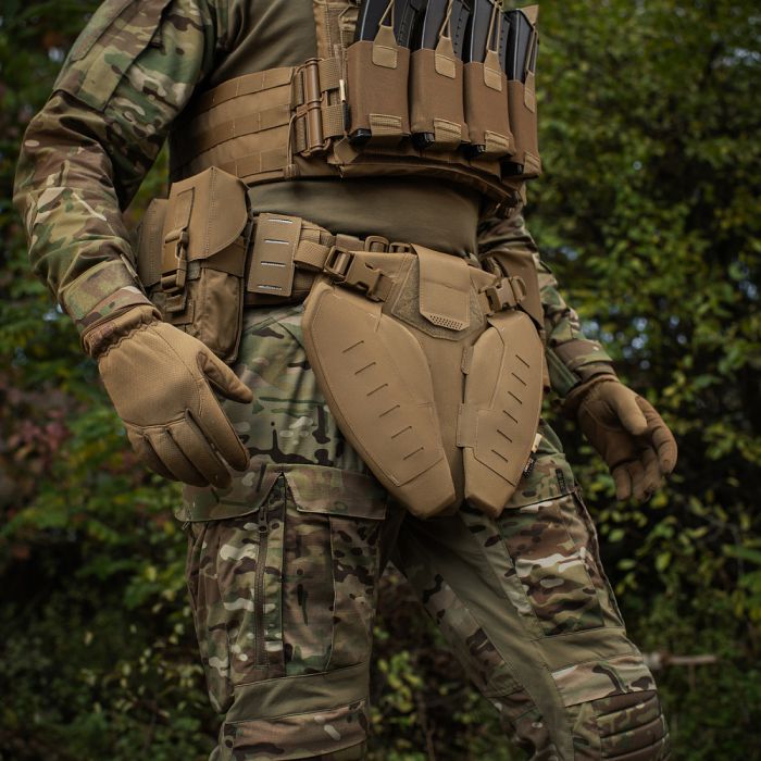 M-Tac Балістичний захист паху Groin Protection GEN.II 2 клас захисту (FMS) Coyote
