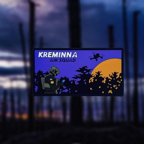 Патч ПВХ "KREMINNA air squad"