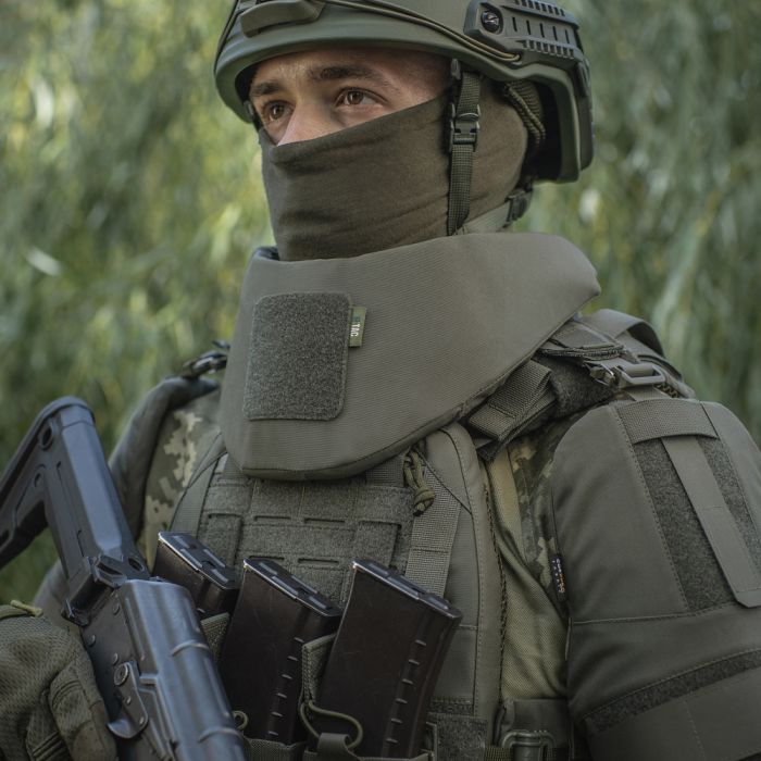 M-Tac Горжет з балістичними пакетами 1 клас захисту Elite Gen.II Ranger Green