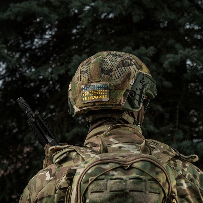 M-Tac нашивка Ukraine Laser Cut Multicam/Yellow/Blue/GID