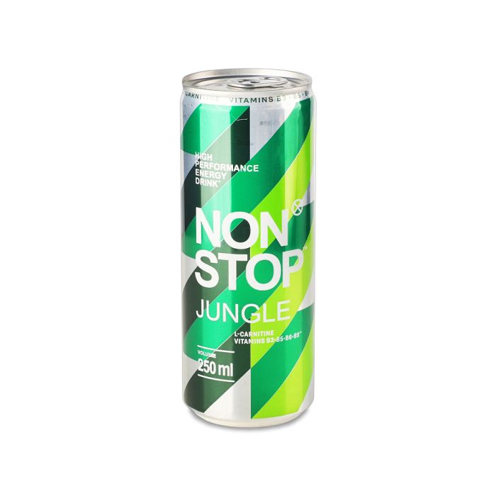 Non Stop Напій енергетичний Jungle Evolution Fresh безалкогольний сильногазований 0,25л
