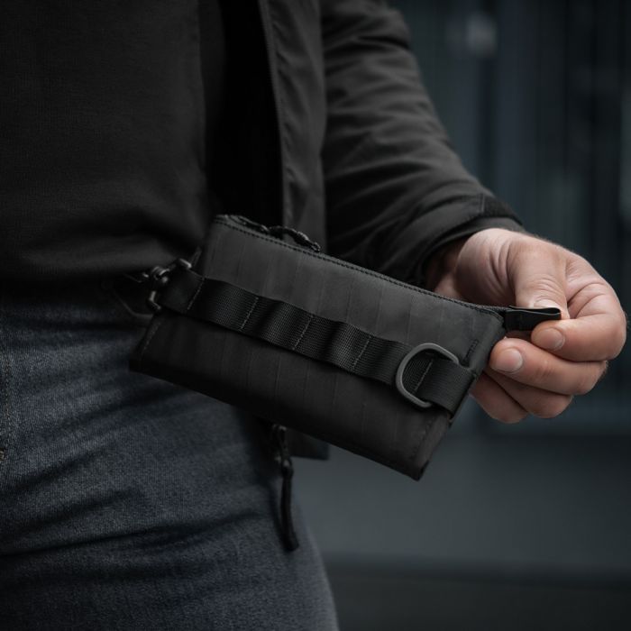 M-Tac гаманець горизонтальний з карабіном X-Pac Elite Black