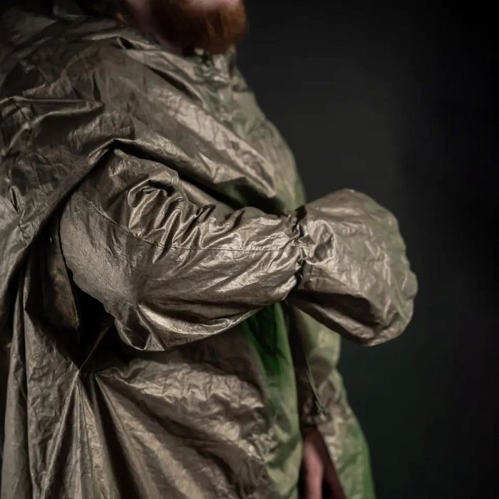 Балістика Антитепловізійне пончо-плащ "Чугайстер" (Камуфляж "Хащі")