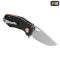 M-Tac ніж складний Type 12 Black/Steel