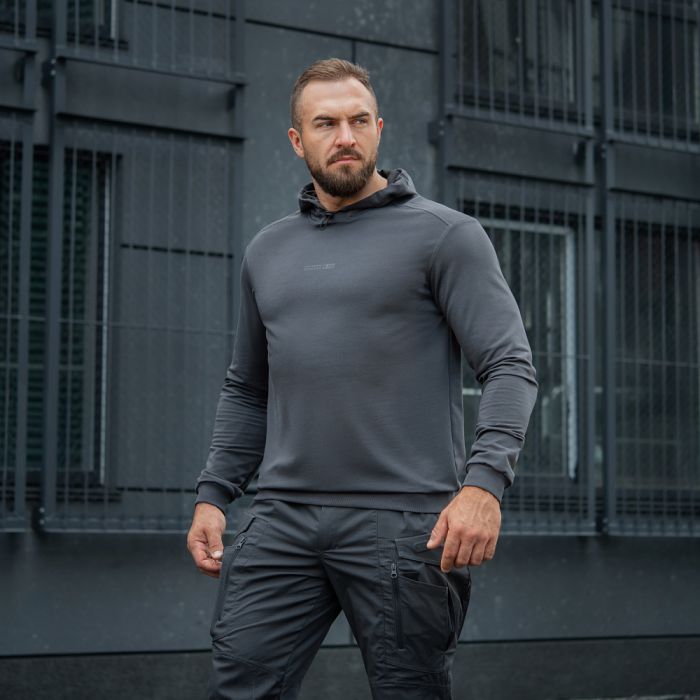 M-Tac кофта Hoodie Born by Revolution Dark Grey