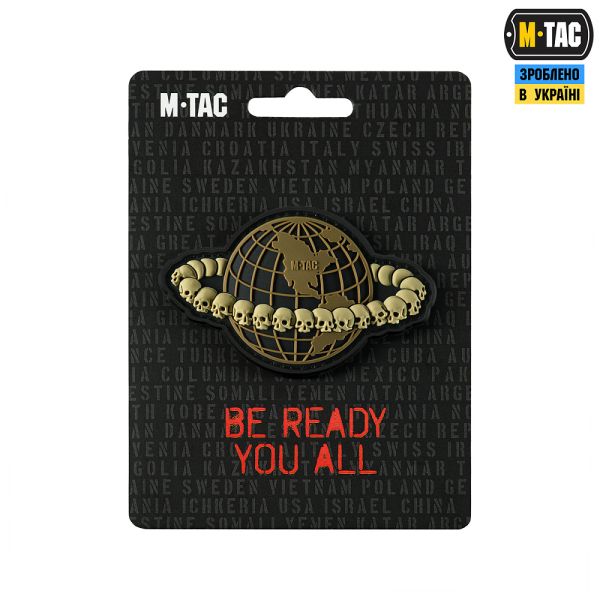 M-Tac нашивка Planet PVC Coyote